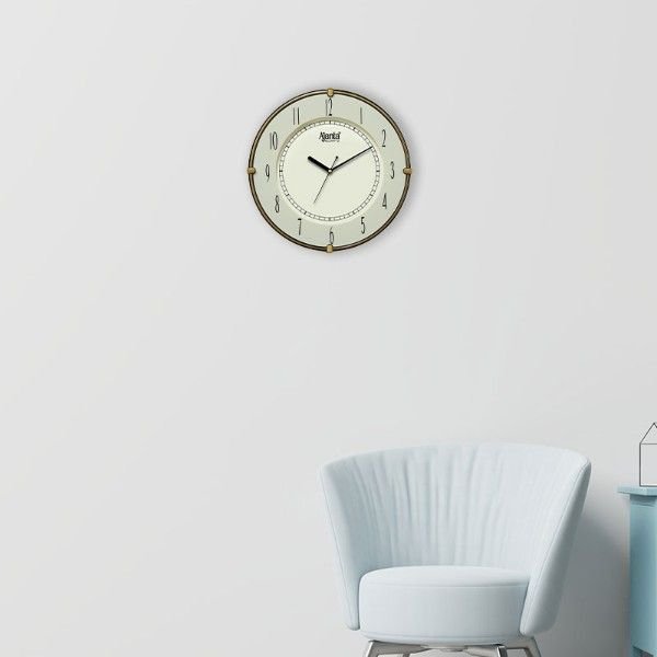 Ajanta Wall Clock – Fancy Clock – 1197 -ivory