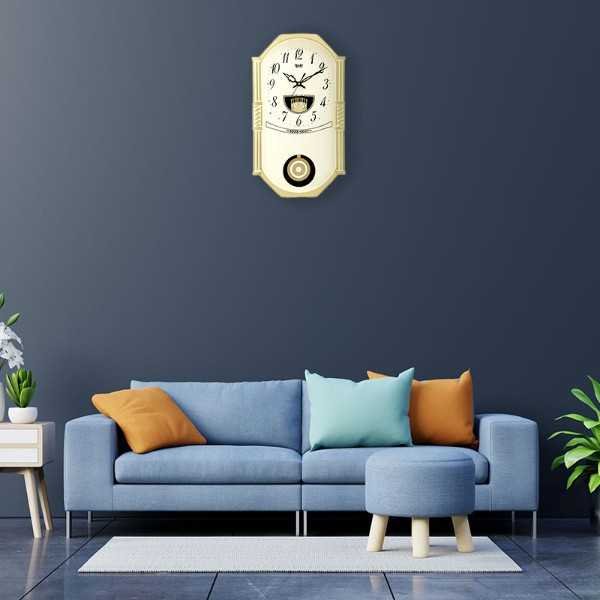 Ajanta Wall Clock – Classic Musical Pendulum Quartz Wall Clock – Pendulum Clock – 427 - Image 2
