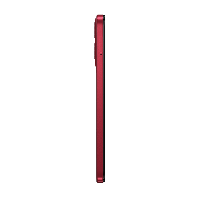Motorola moto g05 Plum Red side