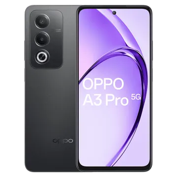OPPO A3 PRO 5G Starry Black front back