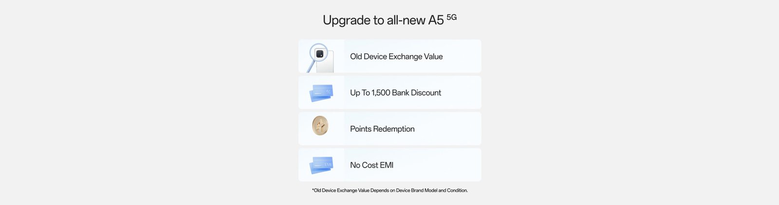 OPPO A5 5G UPGRADE