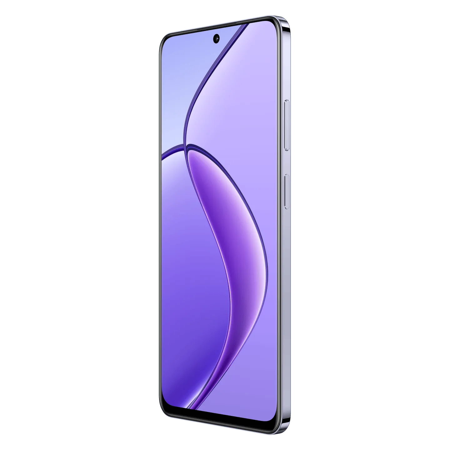 Realme 12 5G Twilight Purple Front inclined