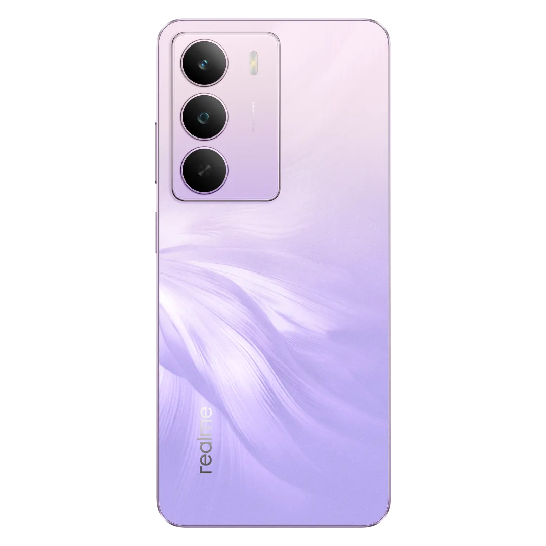 Realme P3 Lite 5G Purple Blossom back