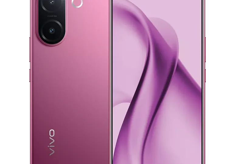 Vivo V60e Elite Purple front back