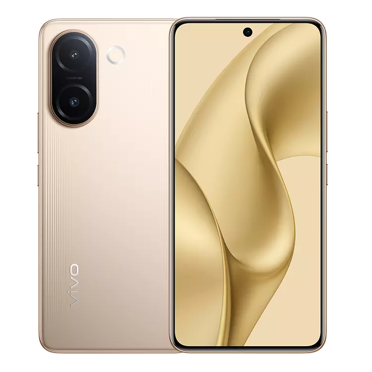 vivo V60e 5G Noble Gold front back