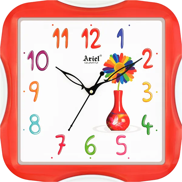 Ariel A415-Flower-picture-wall-clocks-2