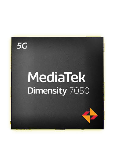 MediaTek Dimensity 7050 processor with 6nm efficiency, 200MP camera support, and 5G connectivity
