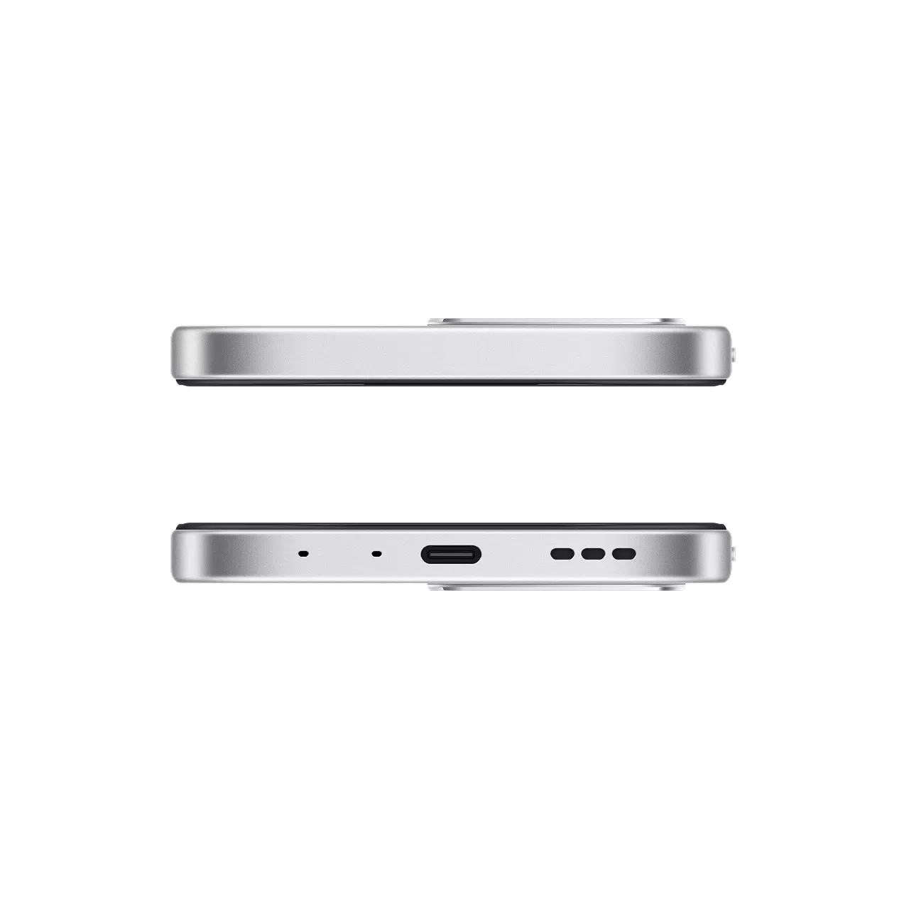 OPPO A6 5G 18 OPPO A6 5G Top Bottom Ice White