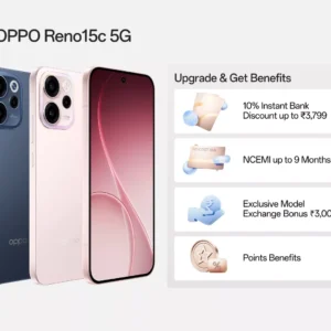 OPPO RENO 15C 5G Upgrade Benifits