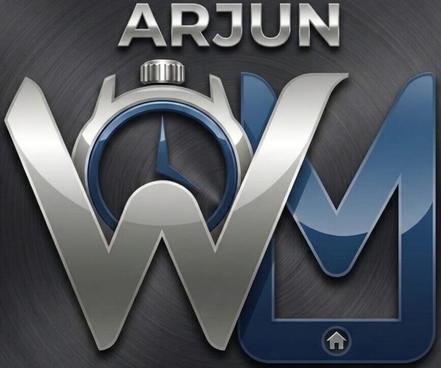 Arjun Watch and Mobile Logo
