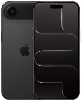 Apple iPhone Air Space Black front and back