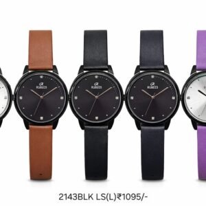 RUBEES 2143BLK LS(L) Ladies Crystal Marker Wrist Watch