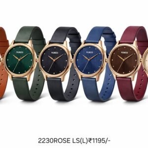 RUBEES 2230ROSE LS(L) Ladies Leather Strap Wrist Watch