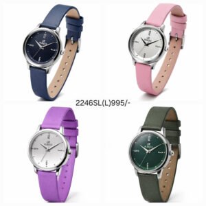 RUBEES 2246SL(L) Ladies Leather Strap Wrist Watch