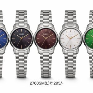 RUBEES 2760 SM Ladies Silver Metal Strap Wrist Watch