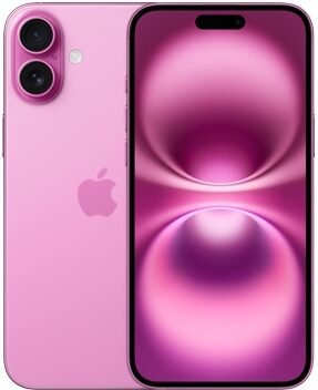 Apple iPhone 16 Plus Pink aluminium design with ceramic shield
